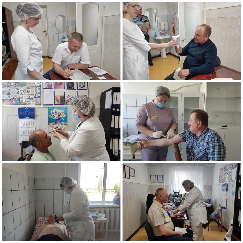Диспансеризация на рабочем месте